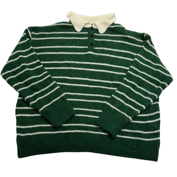 LIONESS Rising Sun Jersey in Forest Green - Picture 1 of 5